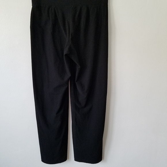 Eileen Fisher Elastic Waist Pull-on Straight Leg Casual Pants Size PM - Picture 7 of 10